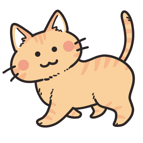 歩く猫 500点以上 かわいいフリーアイコン イラスト無料素材 フリー