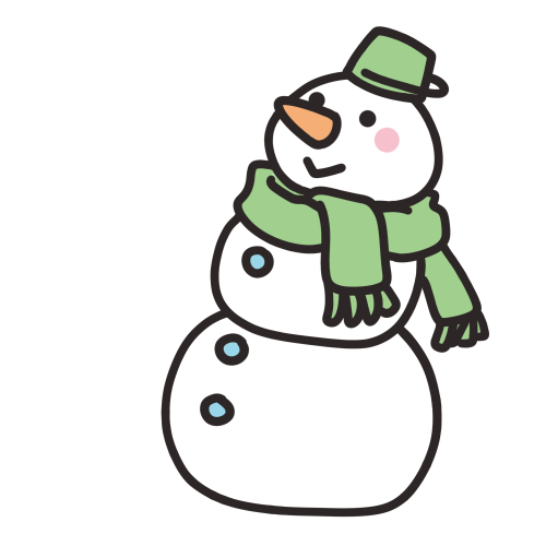 三段雪だるま フリーアイコン かわいいイラストの無料素材サイト フリーペンシル
