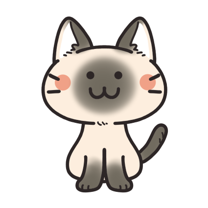 猫のゆるいイラスト 可愛いフリーアイコン イラストの無料素材サイト フリーペンシル
