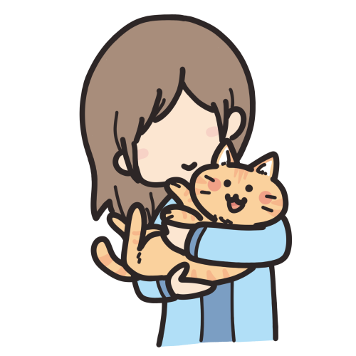 猫抱っこ 可愛いフリーアイコン イラストの無料素材サイト フリーペンシル