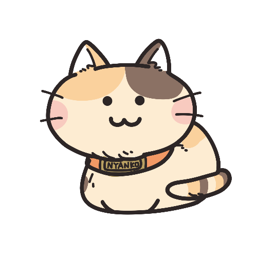 迷子札付き猫 可愛いフリーアイコン イラストの無料素材サイト フリーペンシル
