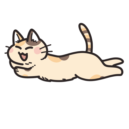 走る猫 フリーアイコン かわいいイラストの無料素材サイト フリーペンシル