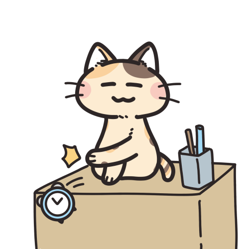 物を落とす猫 可愛いアイコン イラストの無料素材サイト フリーペンシル