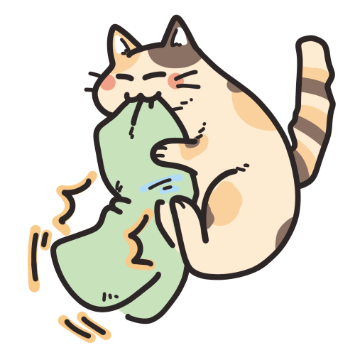 猫キック 可愛いアイコン イラストの無料素材サイト フリーペンシル