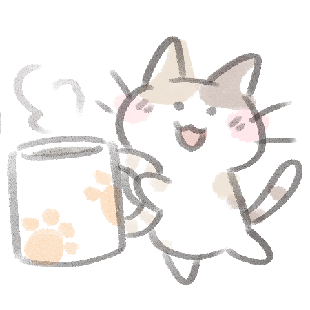 コーヒーと猫 可愛いフリーアイコン イラストの無料素材サイト フリーペンシル