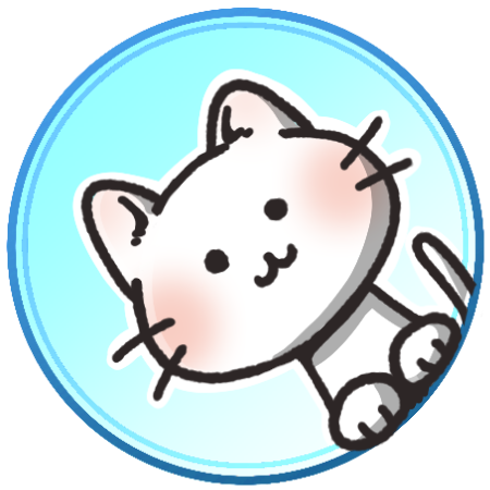 白猫フリーアイコン 可愛いフリーアイコン イラストの無料素材サイト フリーペンシル