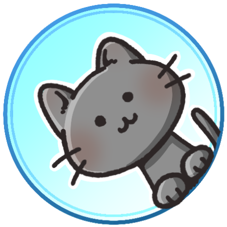 猫の丸形アイコン 可愛いアイコン イラストの無料素材サイト フリーペンシル