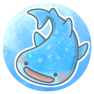 ジンベエザメのフリーアイコン フリーアイコン かわいいイラストの無料素材サイト フリーペンシル