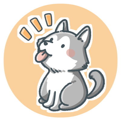 ハスキー犬のアイコン 可愛いアイコン イラストの無料素材サイト フリーペンシル