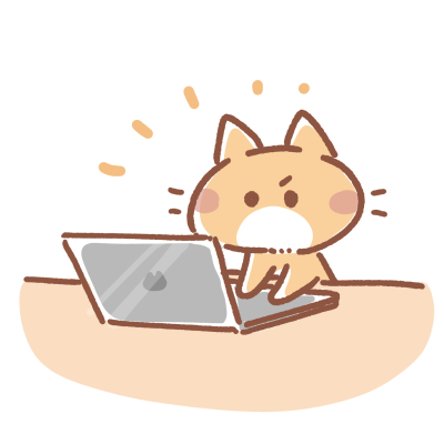 パソコンをする猫のアイコン 可愛いフリーアイコン イラストの無料
