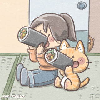間違い探し節分