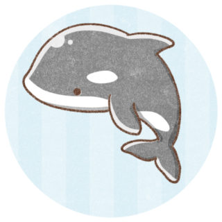 クジラのフリーアイコン 可愛いアイコン イラストの無料素材サイト フリーペンシル