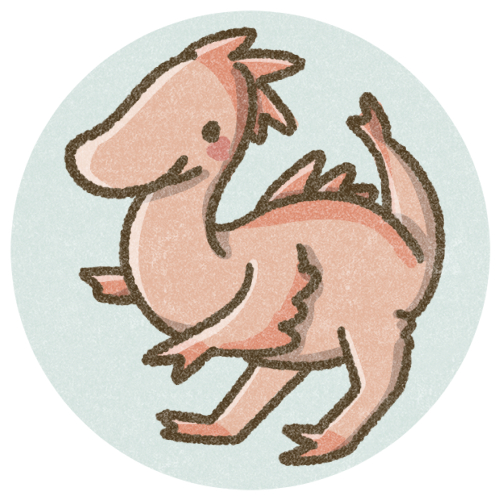 かわいい恐竜 可愛いフリーアイコン イラストの無料素材サイト フリーペンシル