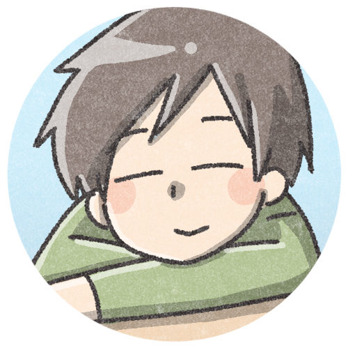 ゆるい笑顔の男性のアイコン 可愛いフリーアイコン イラストの無料素材サイト フリーペンシル