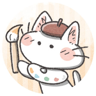 画家ねこさん｜かわいいフリーアイコン・イラストの無料素材サイト