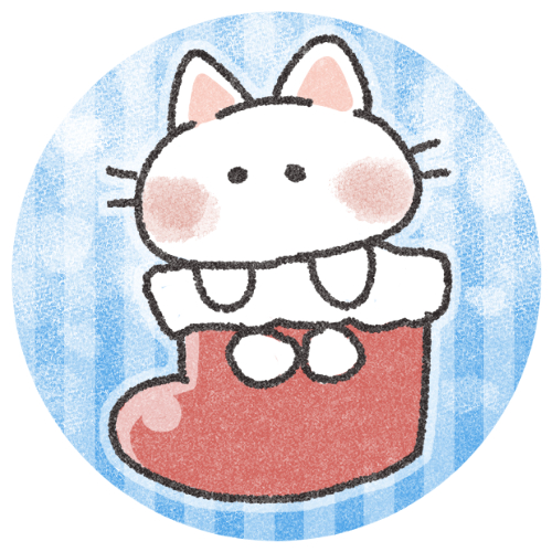 クリスマスブーツ猫さん 可愛いフリーアイコン イラストの無料素材サイト フリーペンシル