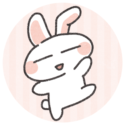 シンプルな白ウサギさん 可愛いフリーアイコン イラストの無料素材サイト フリーペンシル