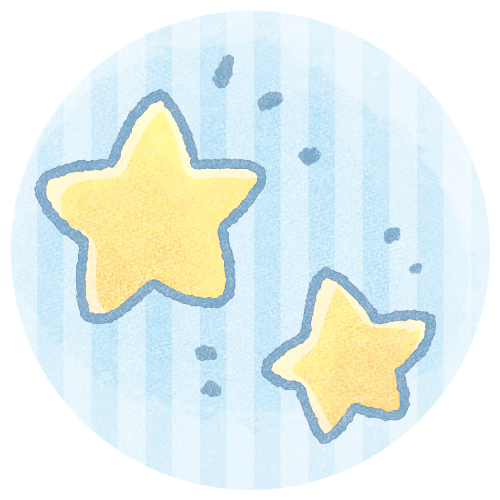 お星さまのフリーアイコン 可愛いフリーアイコン イラストの無料素材サイト フリーペンシル