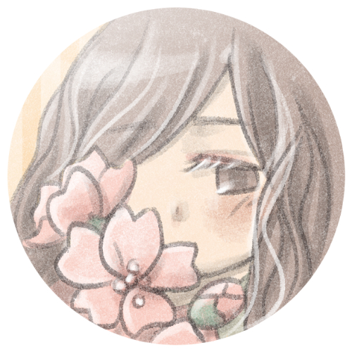 春桜と女の子のフリーアイコン 可愛いフリーアイコン イラストの無料素材サイト フリーペンシル