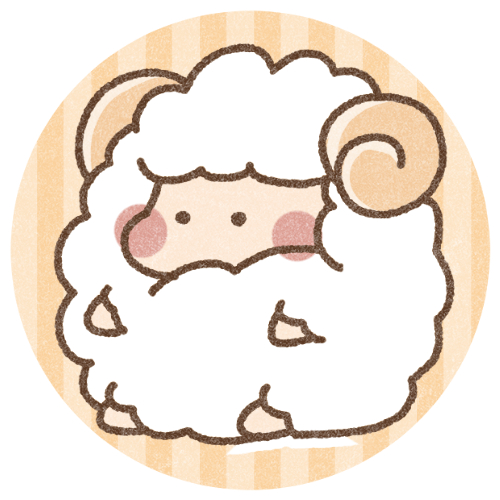 かわいい羊のアイコン｜可愛いフリーアイコン・イラストの無料素材サイト｜フリーペンシル