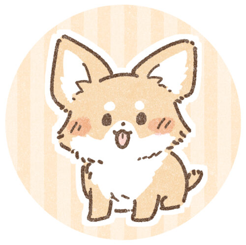 ほっぺプニプニ柴犬さんアイコン 可愛いフリーアイコン イラストの無料素材サイト フリーペンシル