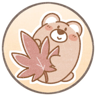 のんびりクマさん｜かわいいフリーアイコン・イラストの無料素材サイト