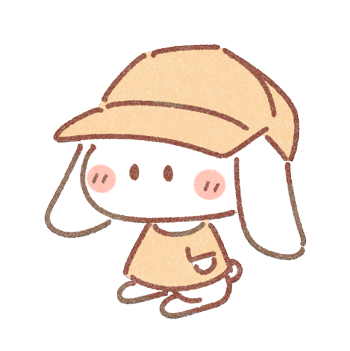 帽子うさぎさんのイラスト 可愛いフリーアイコン イラストの無料素材サイト フリーペンシル