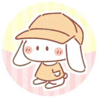 帽子うさぎさんのイラスト｜かわいいフリーアイコン・イラストの