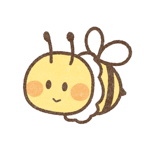 ミツバチさんのイラスト