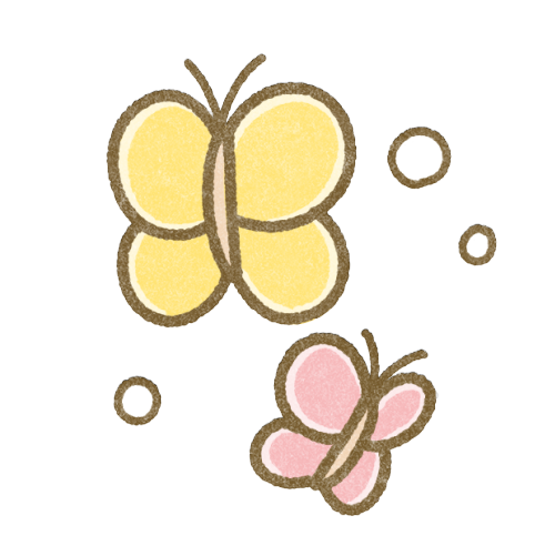 蝶々のイラスト 可愛いフリーアイコン イラストの無料素材サイト フリーペンシル