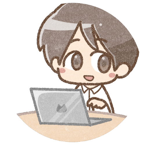 パソコンと男の子のイラスト 可愛いフリーアイコン イラストの無料素材サイト フリーペンシル