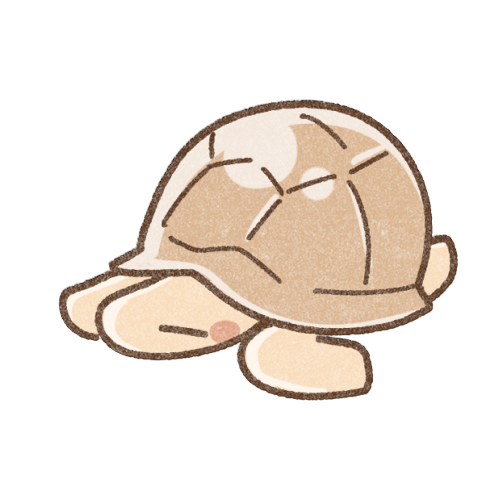 まったりリクガメさん 可愛いフリーアイコン イラストの無料素材サイト フリーペンシル