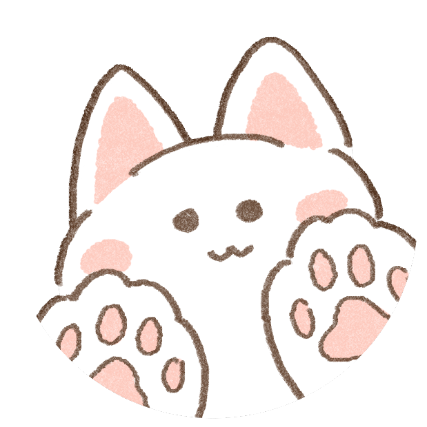 肉球押しつけ猫さん 可愛いフリーアイコン イラストの無料素材サイト フリーペンシル