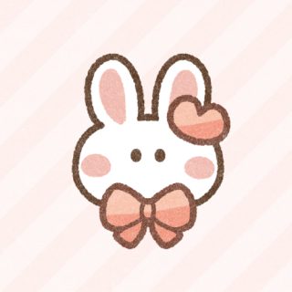 白うさぎさん｜かわいいフリーアイコン・イラストの無料素材サイト
