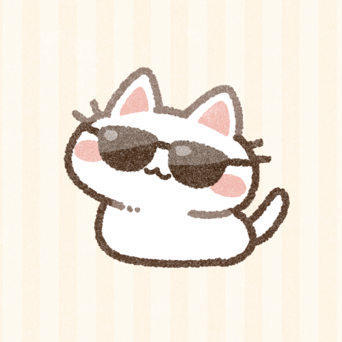 サングラスねこのイラスト｜かわいいフリーアイコン・イラストの無料 