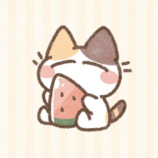 水やり猫さん｜かわいいフリーアイコン・イラストの無料素材サイト