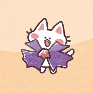 仮装ねこさん｜かわいいフリーアイコン・イラストの無料素材サイト