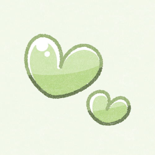 ハート（推し色9カラー）｜かわいいフリーアイコン・イラストの無料  