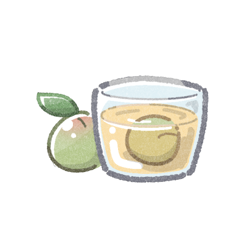 梅酒のイラスト