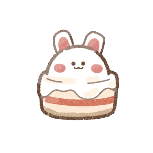 うさぎケーキ