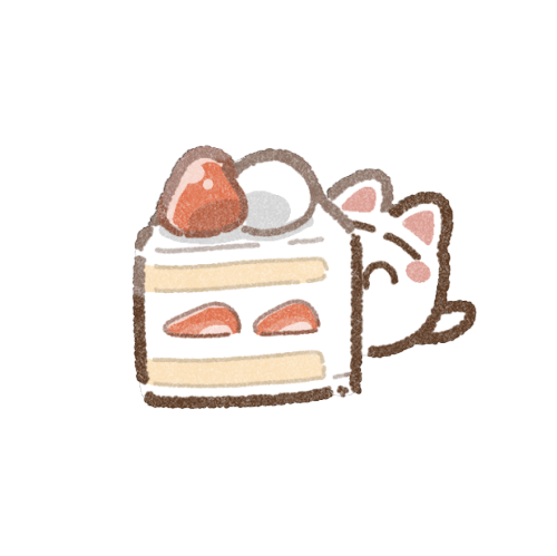 ショートケーキのイラスト