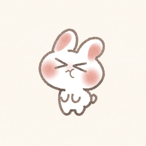 怒ったうさぎさんのフリーアイコン