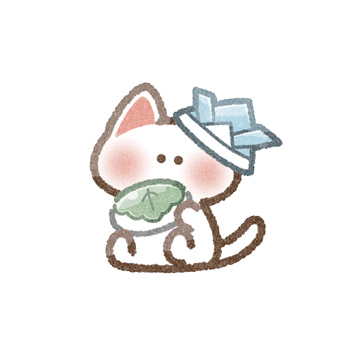 端午の節句猫さんのフリーイラスト