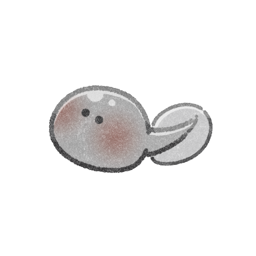 おたまじゃくしのフリーイラスト