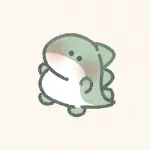 ちび恐竜さんのフリーアイコン
