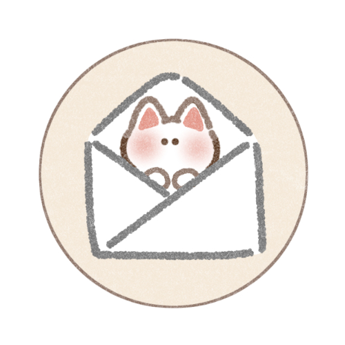 メールマーク猫さんのフリーのアプリアイコン