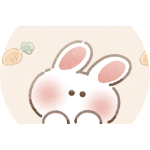 Twitter用フリーヘッダー（うさぎさん）