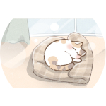 Twitter用フリーヘッダー（ポカポカ猫さん）