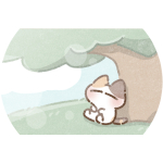 Twitter用フリーヘッダー（まったり猫さん）