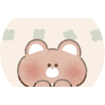 Twitter用フリーヘッダー（くまさん）